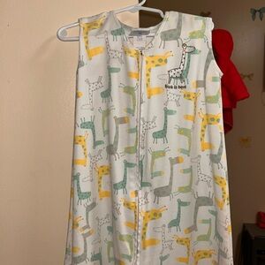 Giraffe Print sleep sack size medium